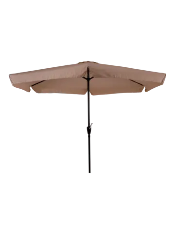 Stokparasol Ecru Ø3m met Volanten