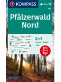 Wandelkaart WK471 Pfälzerwald Nord