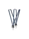 Stevige snelbinder met 3 binders, marine-wit