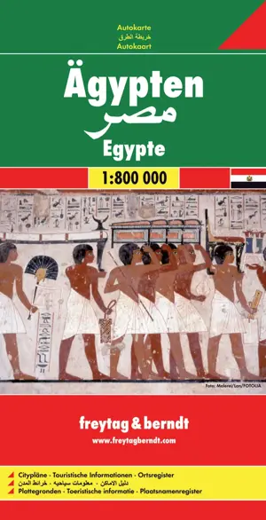 Wegenkaart Egypte