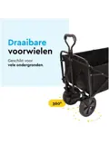 Bolderkar - Opvouwbaar -  80 KG