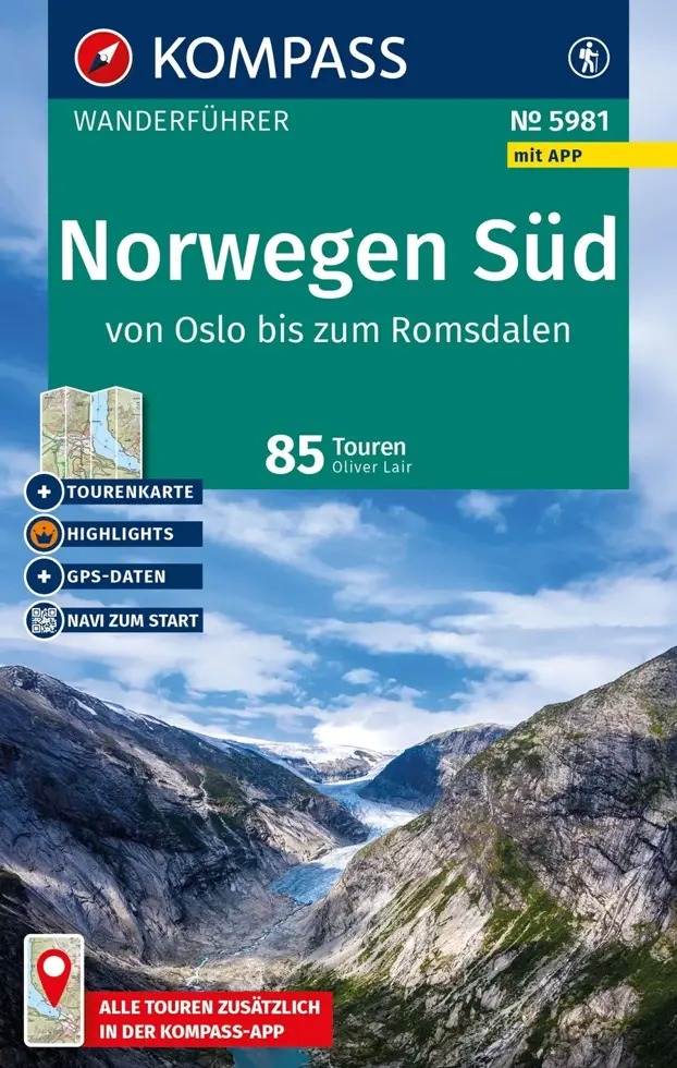 Wandelgids WF 5981 Norwegen Süd