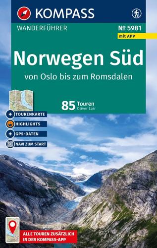 Wandelgids WF 5981 Norwegen Süd