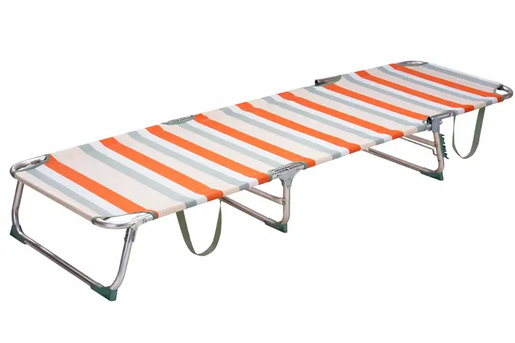 Ligbed Aluminium 3-Standen Opvouwbaar -