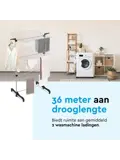 Droogtoren Inklapbaar – 36m – met wieltjes