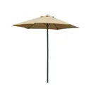 Parasol rond - Ø 200cm - ecru