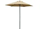 Parasol rond - Ø 200cm - wit