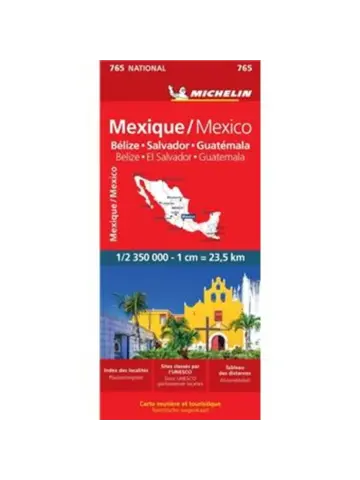 Wegenkaart National 765 Mexico