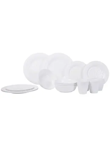 Servies wit 16-Delig