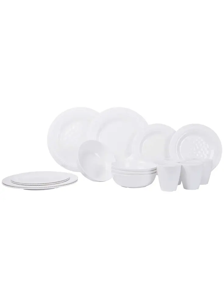 Servies wit 16-Delig
