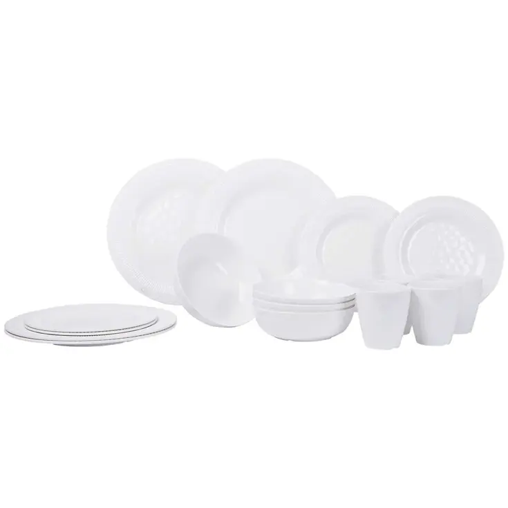 Servies wit 16-Delig