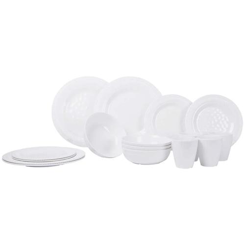 Servies wit 16-Delig