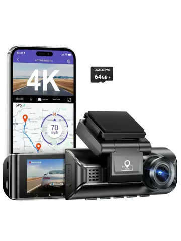 M770 Pro 1CH 4K Wifi GPS 64gb dashcam