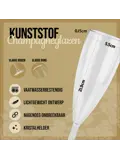 Camping champagneglazen – 4 stuks – onbreekbaar