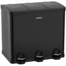 Avalo Prullenbak 3x20L - RVS