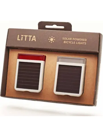 LITTA verlichtingsset zonne-energie wit