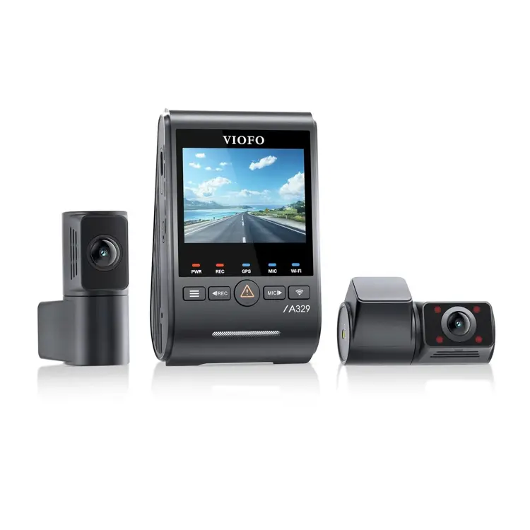 A329S 3CH 4K Wifi GPS dashcam