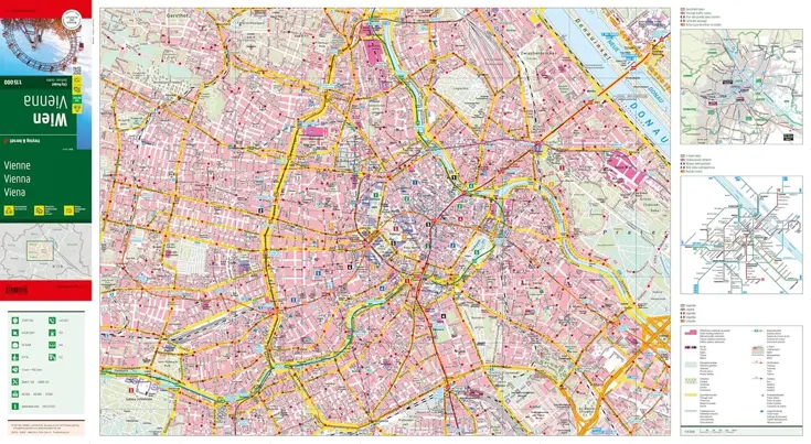 City Pocket Map Wenen