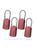 Travelnet TSA Reisslot met Cijfercode Set van 4