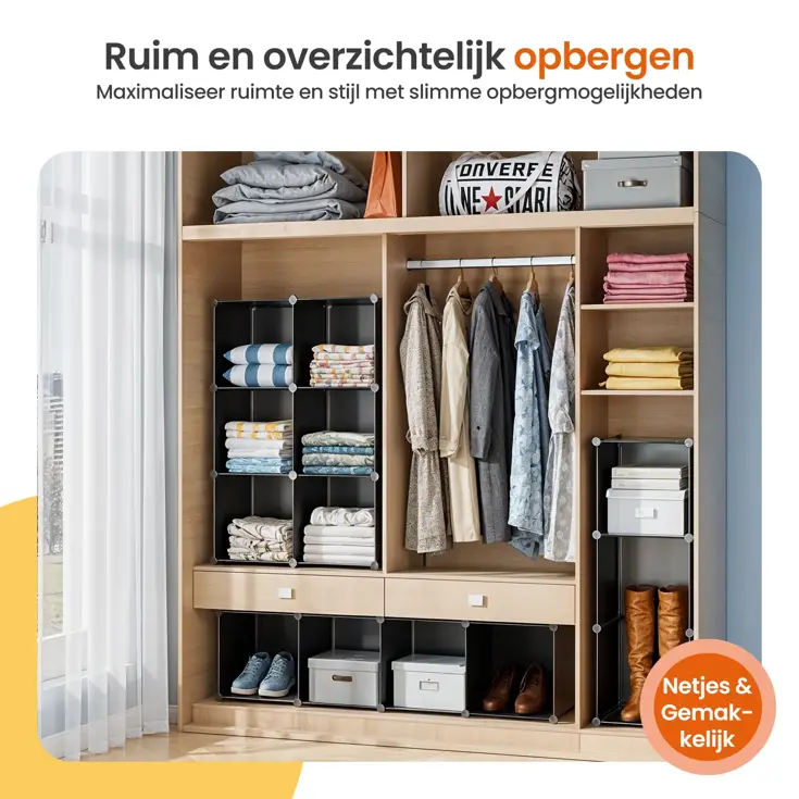 Opvouwbare Opbergkast - Schoenenrek 24 Paar