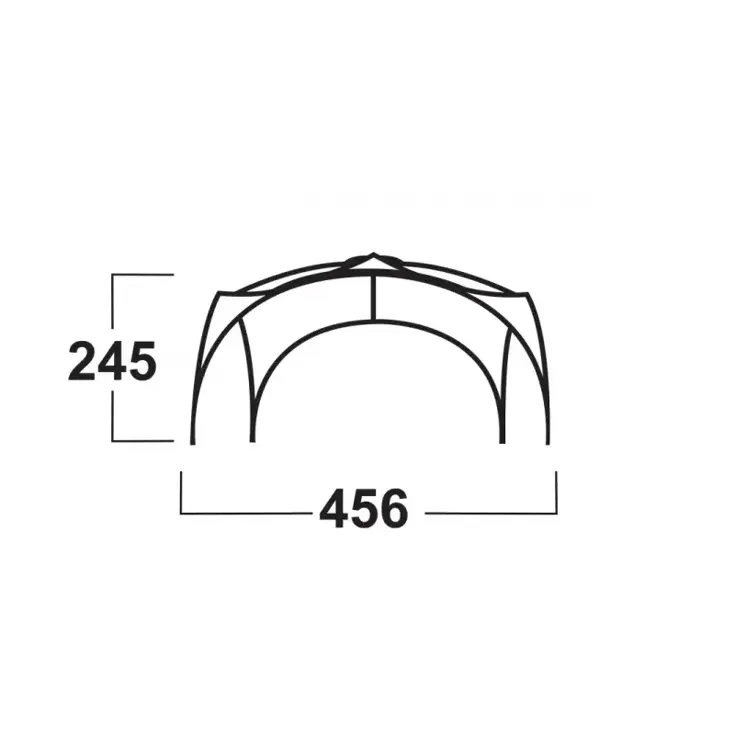 Partytent - shelter Broof XL