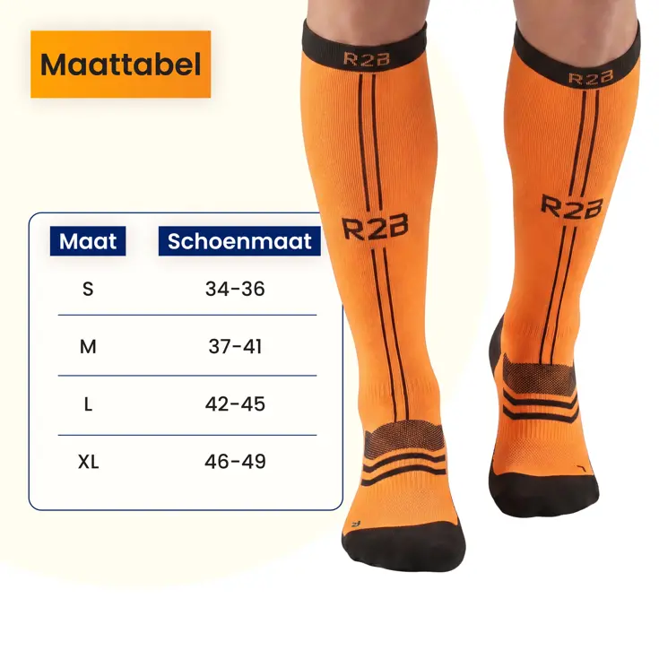 Sport Compressiekousen - Sokken Hardlopen