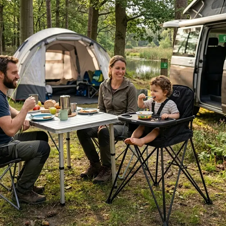 Pop up kinderstoel - Inklapbaar - Met draagtas
