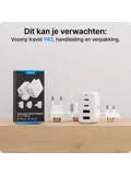Travel Y42 - Wereldstekker modulair - 150+ landen
