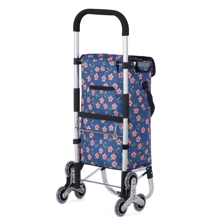 Boodschappentrolley 40L - Trapwielen
