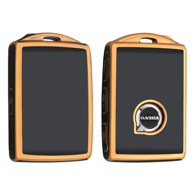 Dutch Shield Sleutelhoesje  Volvo goud