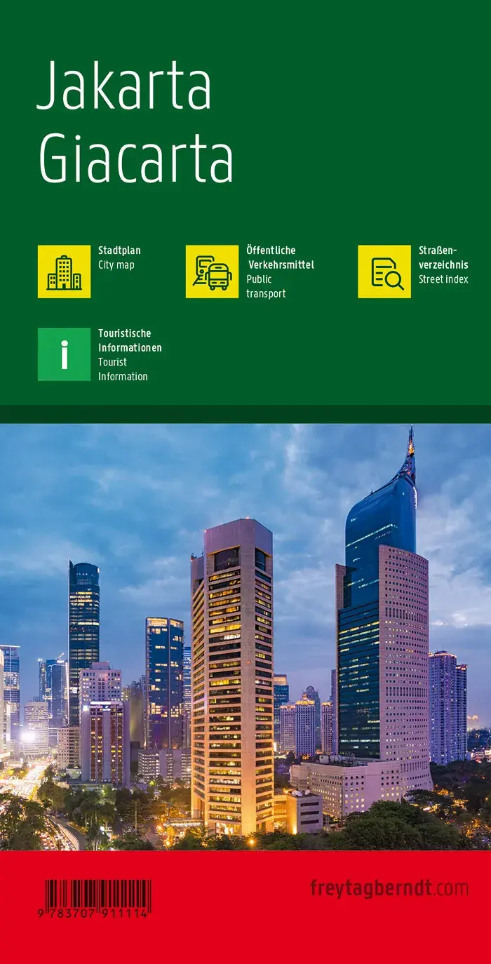 Stadsplattegrond Jakarta
