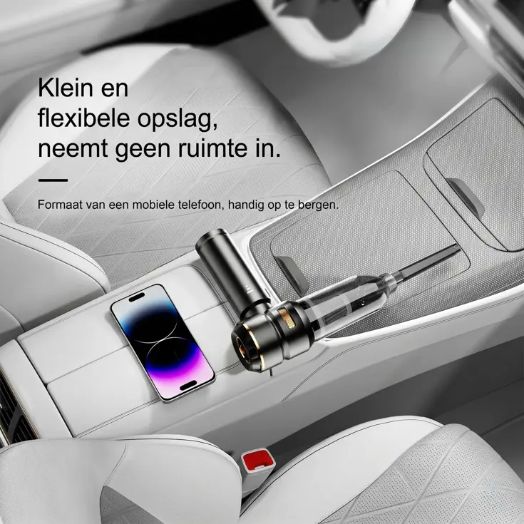 Pro 2-in-1 Auto Stofzuiger - Kruimeldief