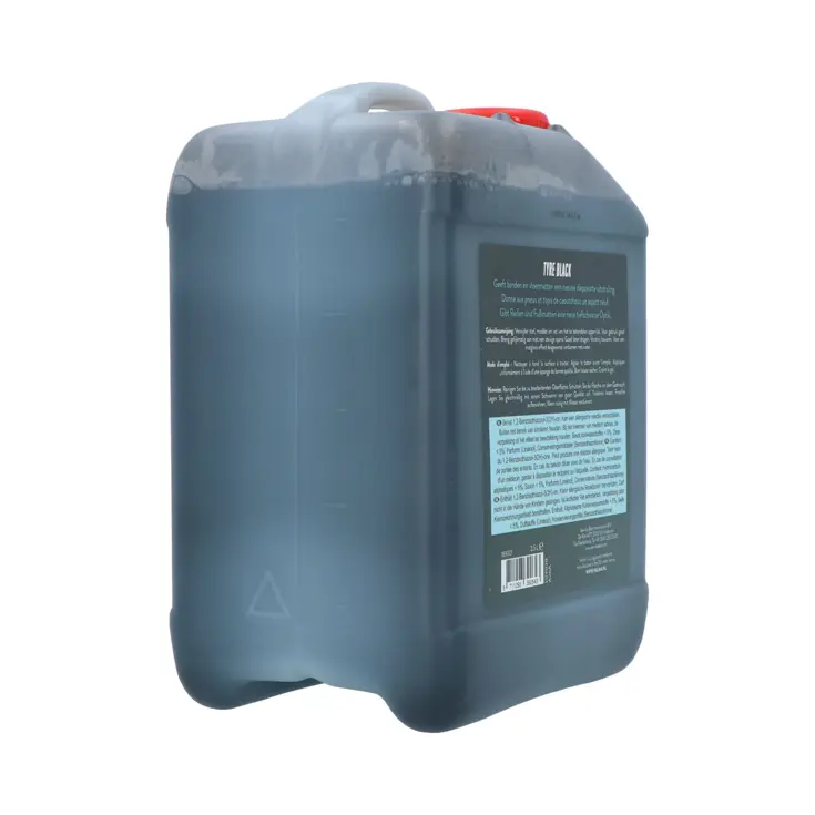 Tyre Black 2,5L - Diepzwart voor banden en matten