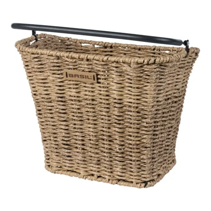 Basil Fietsmand Bremen Rattan Look Kf