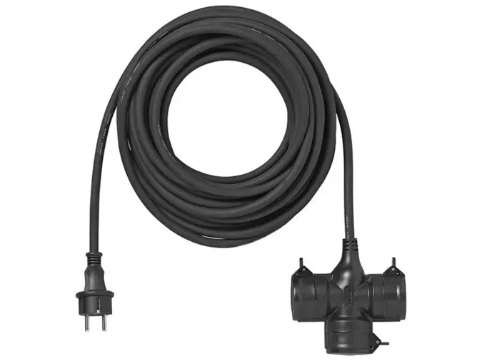 ProPlus Stekkerdoos Schuko 3-voudig 10M