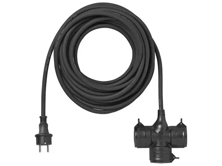 ProPlus Stekkerdoos Schuko 3-voudig 10M