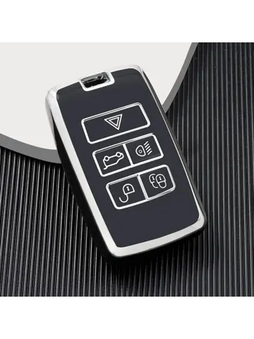 TPU Sleutelhoesje voor Jaguar zwart B5