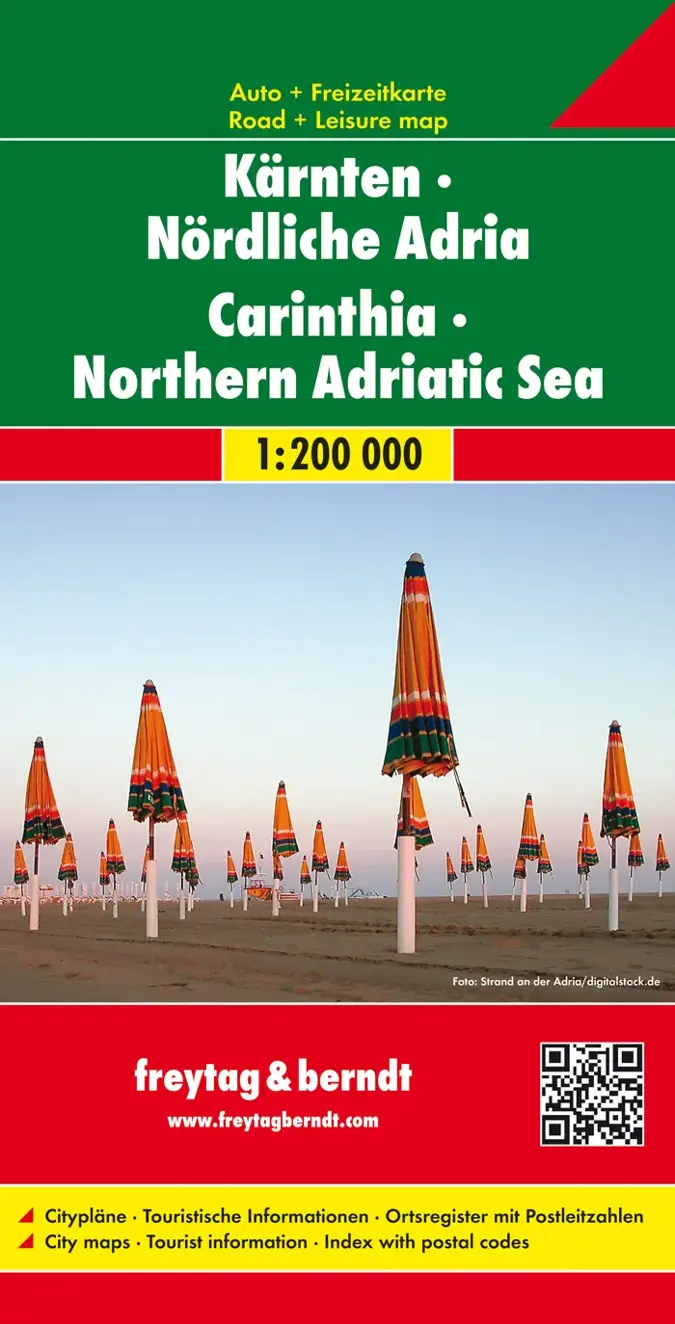 FB Kaart Karinthië Noord-Adriatische Kust