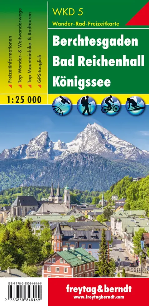 Wandelkaart WKD5 Berchtesgaden