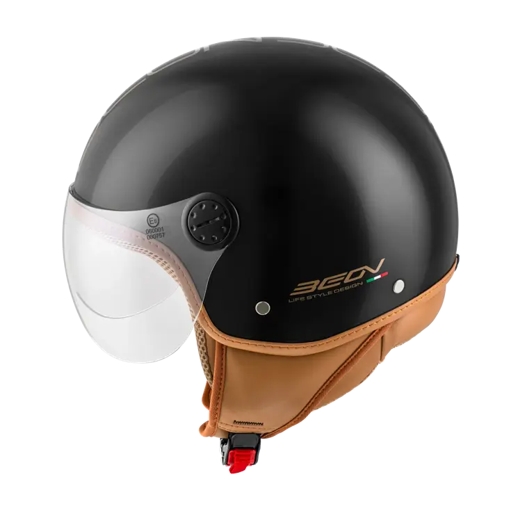 Design Luxe Scooterhelm met vizier