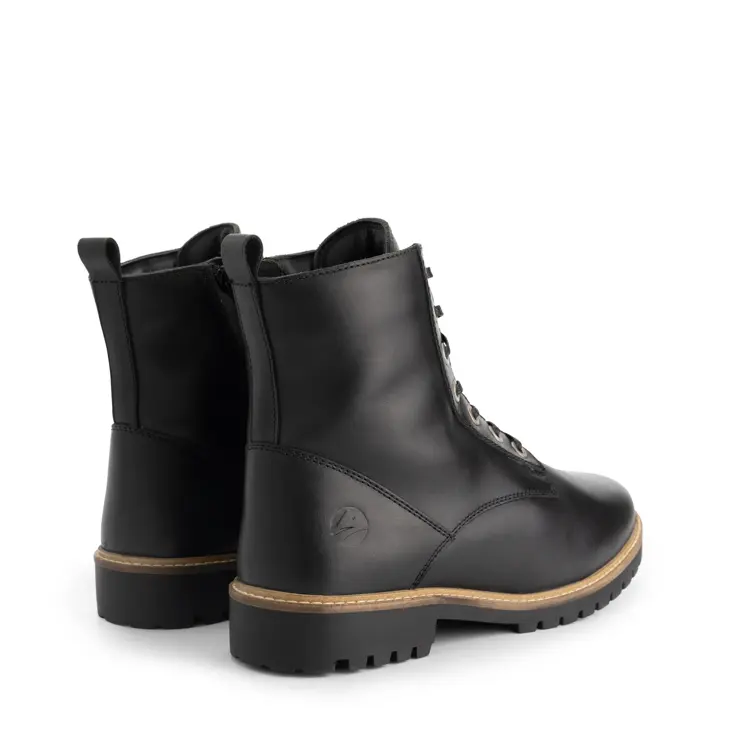 Rosendal Heren - Veterboots met rits - Wol gevoerd