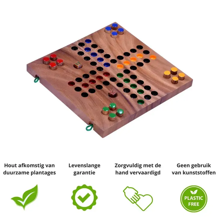 Ludo Mens Erger Je Niet – 4 Spelers