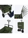 LifeGoods Bolderkar - Tot 120KG - 90L