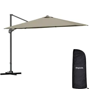 Zweefparasol – 300x300 cm – Kantelbaar