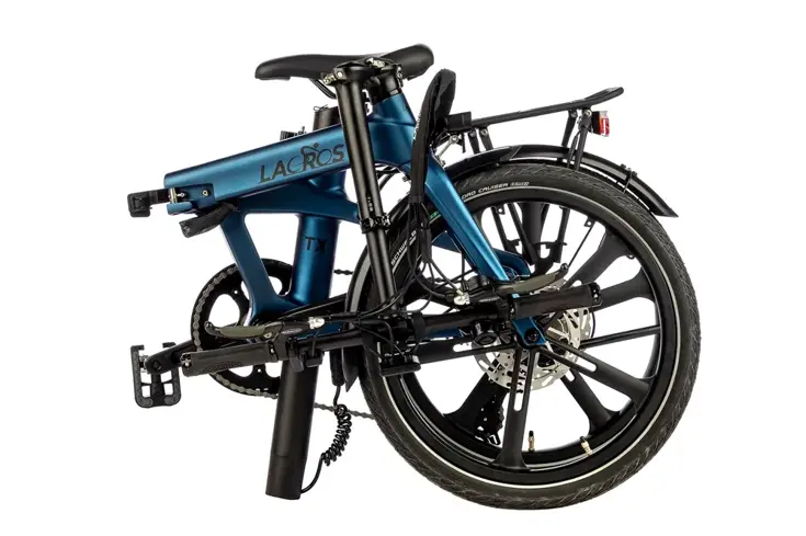Lacros TX Carbon blauw opvouwbare e-bike