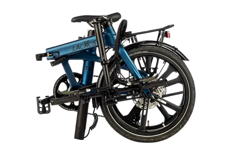 Lacros TX Carbon blauw opvouwbare e-bike