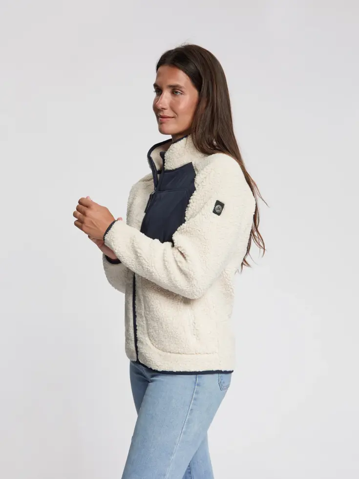 Odile Dames - Outdoorvest - Teddy