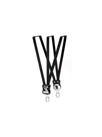 Snelbinder kort zwart voor 20'' kinderfietsen