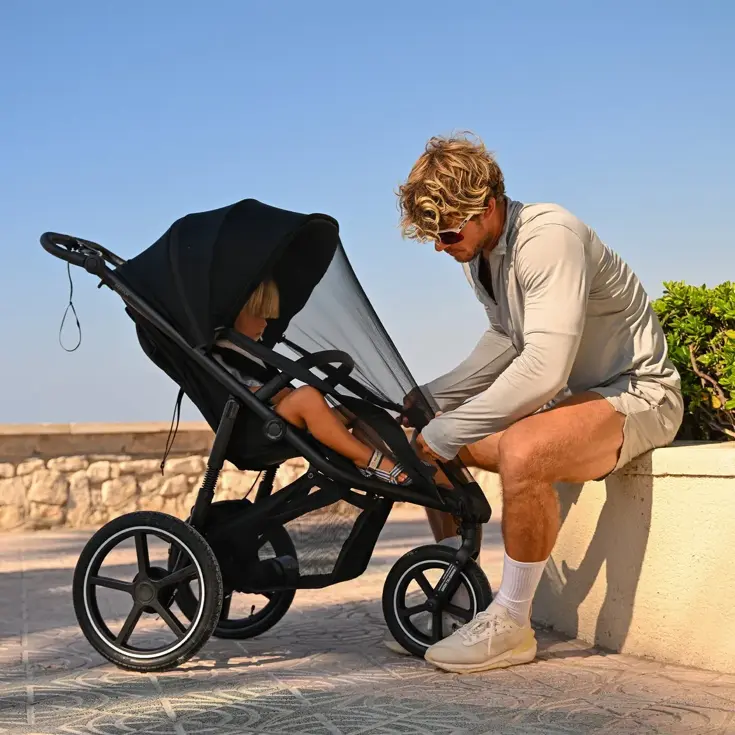 Luxe Bolt hardloop kinderwagen - Jogging buggy