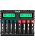 Batterijoplader USB - 8x AA/AAA